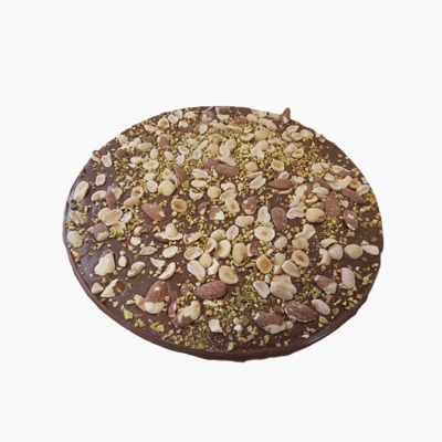 Pizza z mlecznej czekolady z orzechami 400g